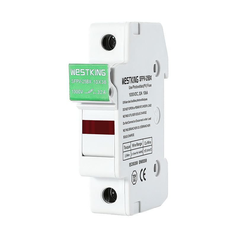 10x38mm 1000VDC PV Fuse Holder